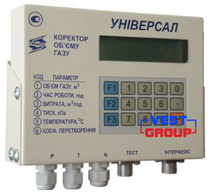 Универсал - М Корректор обьема газа Гремпис