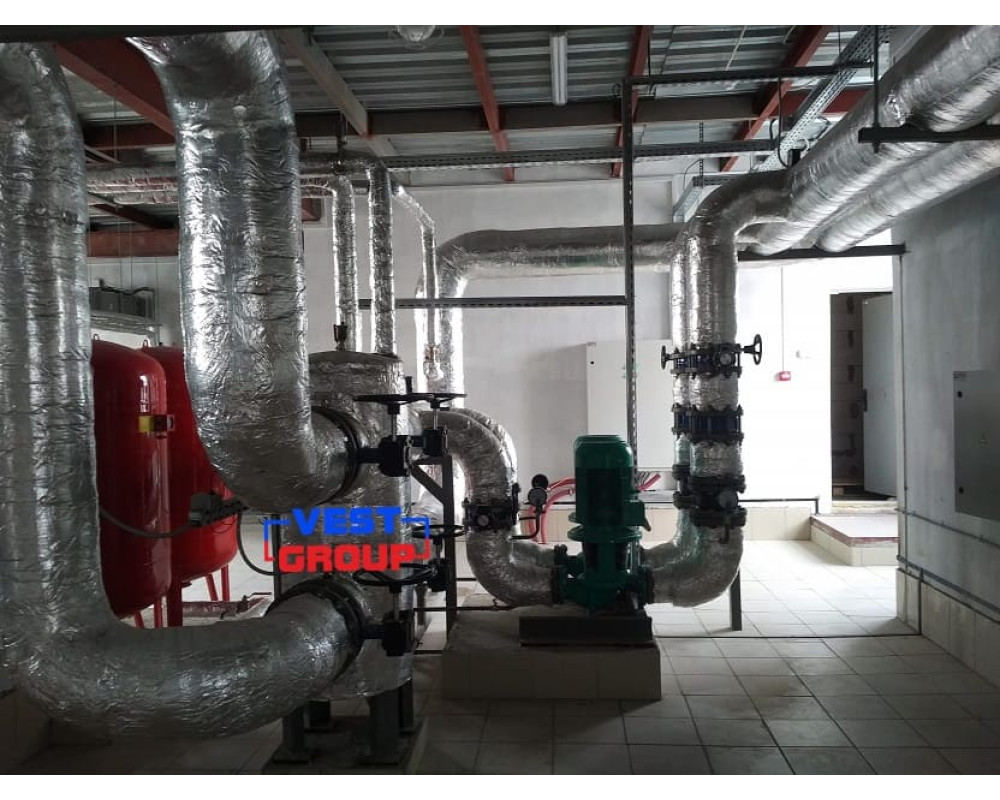 Газовая котельная на крыше