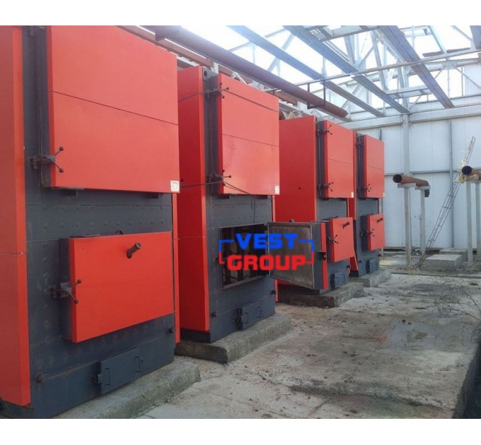 Блочно модульная твердотопливная котельная на котлах Eurotherm Колви 250 кВт