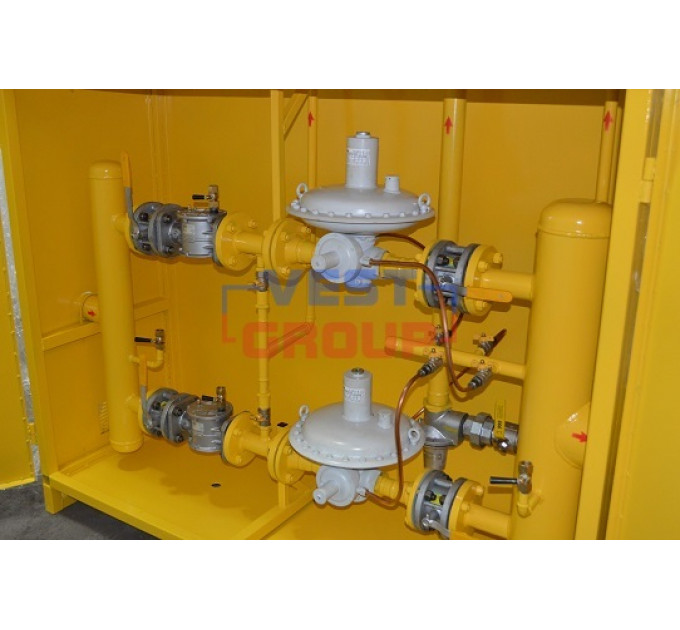 ШРП с регулятором давления газа Itron RB 4000