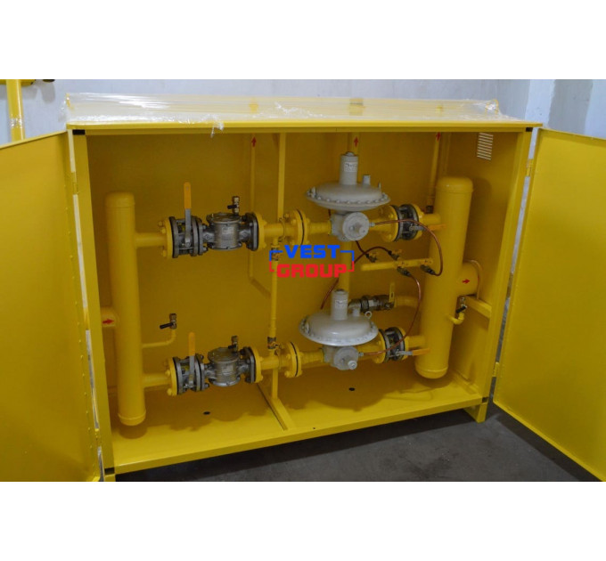 ШРП с регулятором давления газа Itron RBI 2312