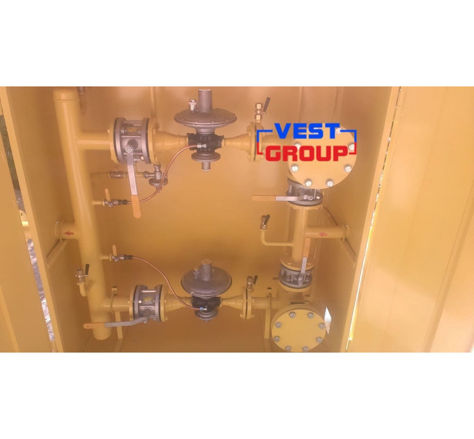 ШРП с регулятором давления газа Itron RBI 2112