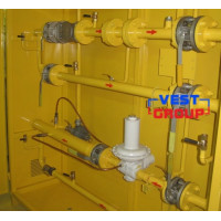 ШРП с регулятором давления газа Itron RBI 1732 DN20