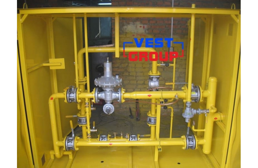 Узел учета газа с регулятором Fiorentini Dival 600