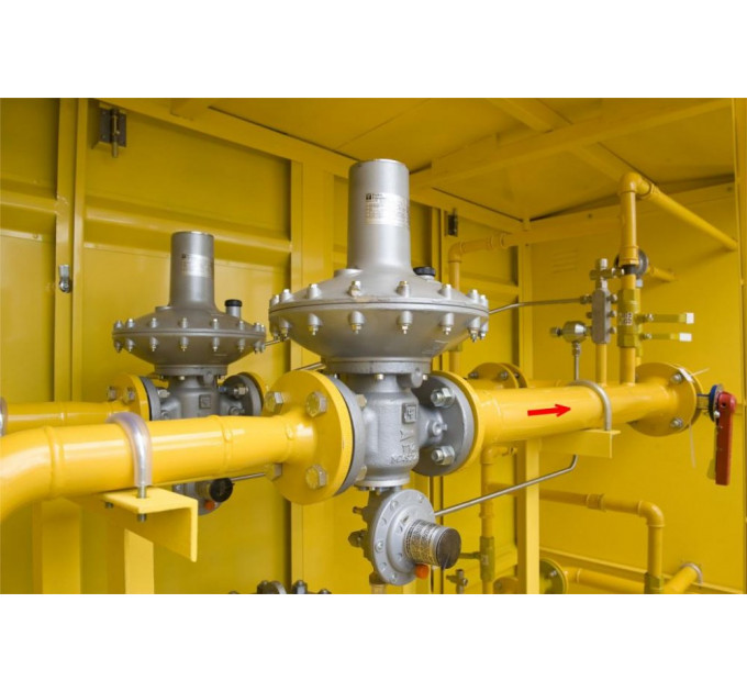 ГРПШ с регуляторами давления газа Itron RBE 4012 DN80