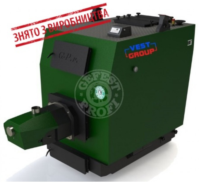 Р 250 Твердотопливный котел с факельной горелкой длительного горения GEFEST-PROFI