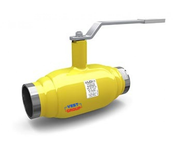 КШ.Ц.П. DN40-250 Кран шаровый приварной полнопроходной LD
