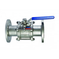 K122 Кран шаровый разборной фланцевый UKSPAR