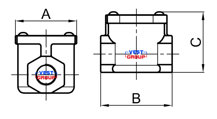FG DN 15 Фильтр газовый резьбовой Elektrogas