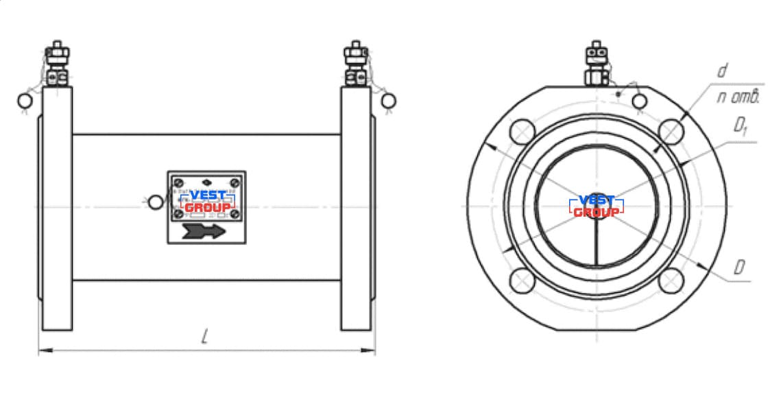 ФГК DN 400 Фильтр газовый конусный Промприбор
